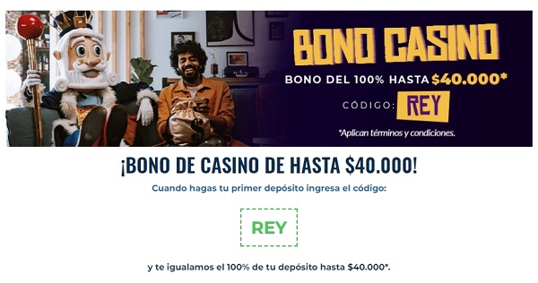 Bono de bienvenida de RushBet Casino Colombia