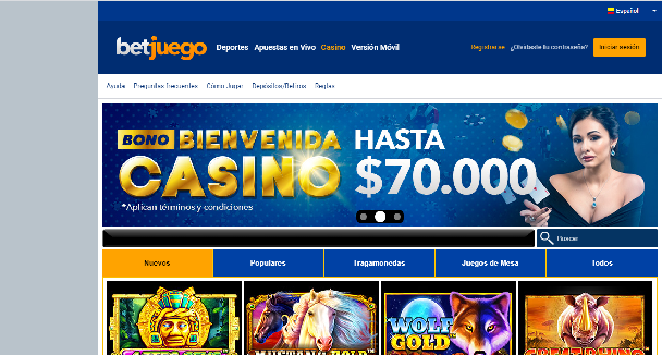 Promociones de casino online Betjuego