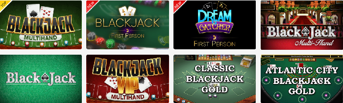 Blackjack online del casino de Zamba
