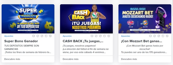 MozzartBet casino Colombia bonos