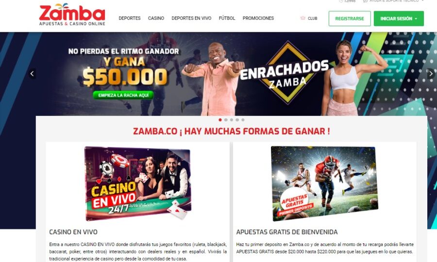 Bono de Bienvenida de Zamba 