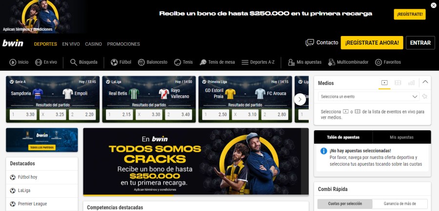 Poker en Bwin